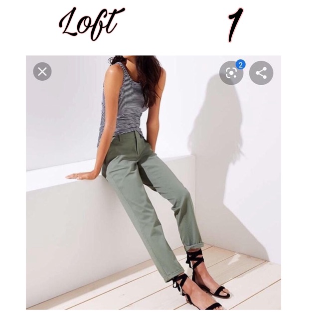 Loft Woman Long Pant (LABEL IN SCISSORS) | Shopee Malaysia
