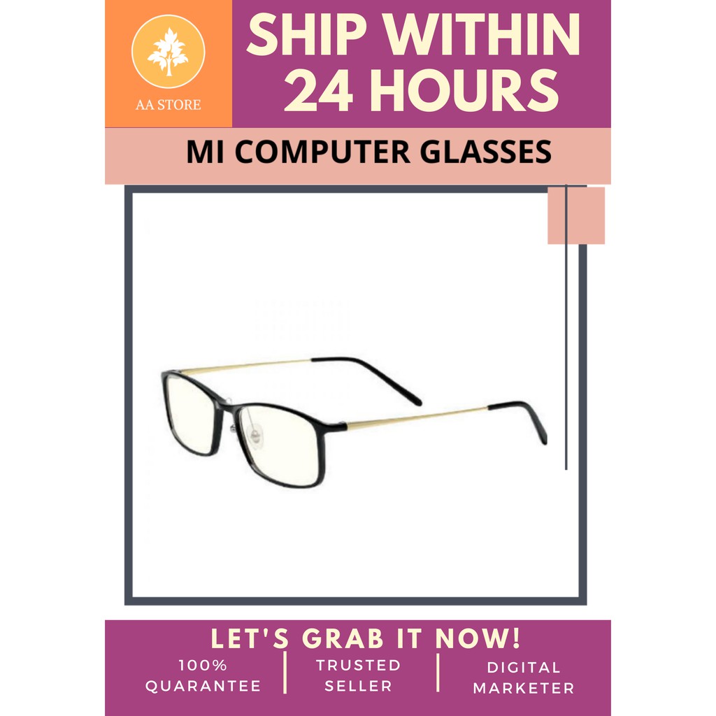 XIAOMI MI COMPUTER GLASSES 100% ORIGINAL MALAYSIA | Shopee Malaysia