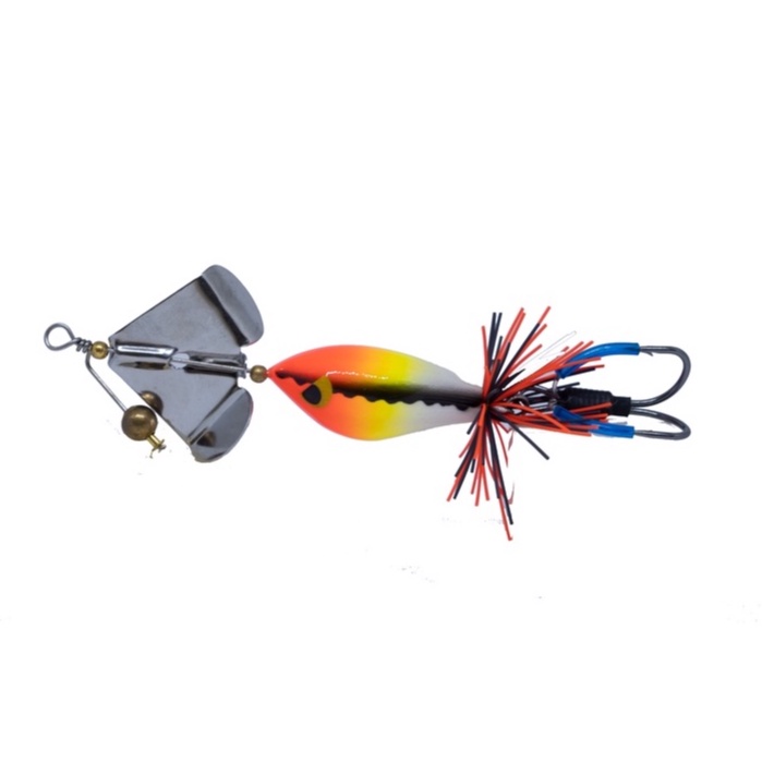 EXP Blast Slash Bait Buzzbait Fishing Casting Bait Wooden Frog Umpan ...