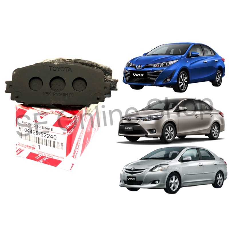TOYOTA Brake Pad Vios NCP150 G Spec TRD NCP93 G Spec S Spec NSP151