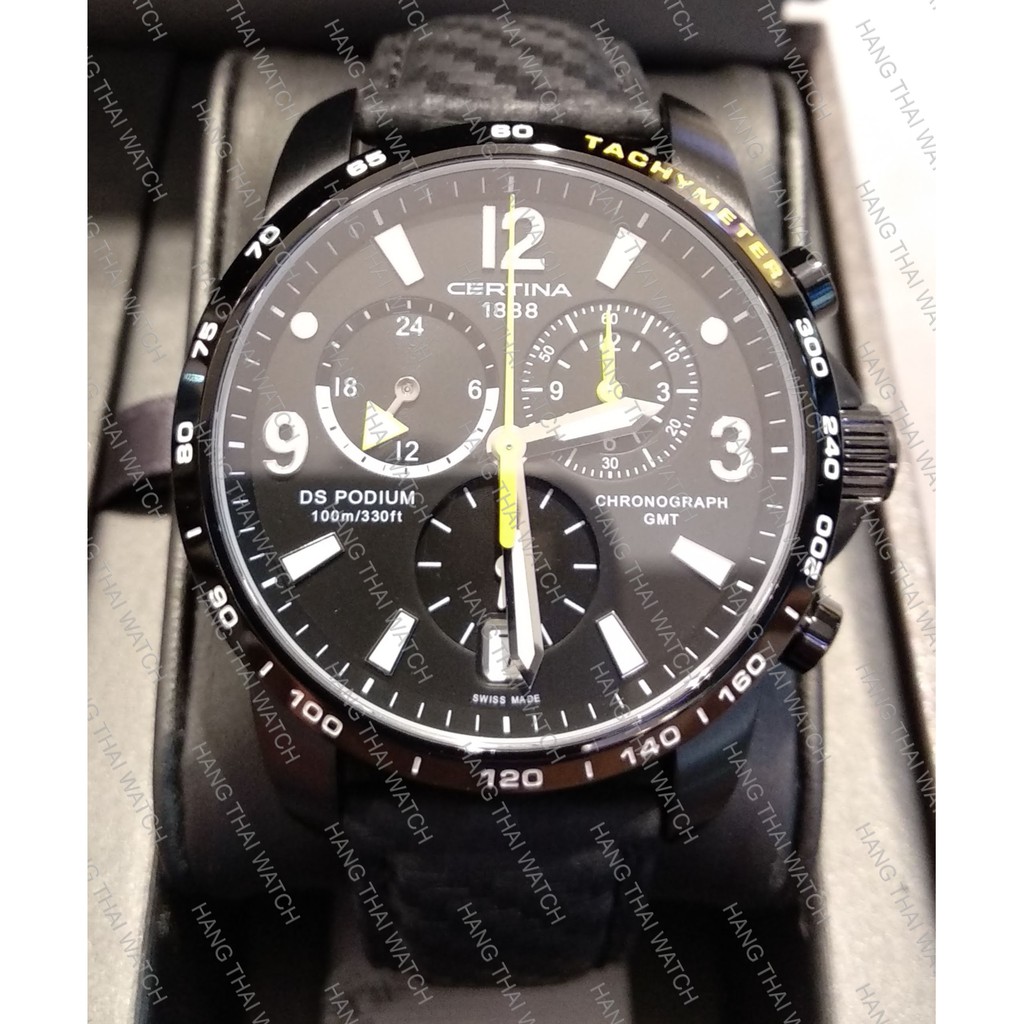 Certina hot sale chronograph gmt