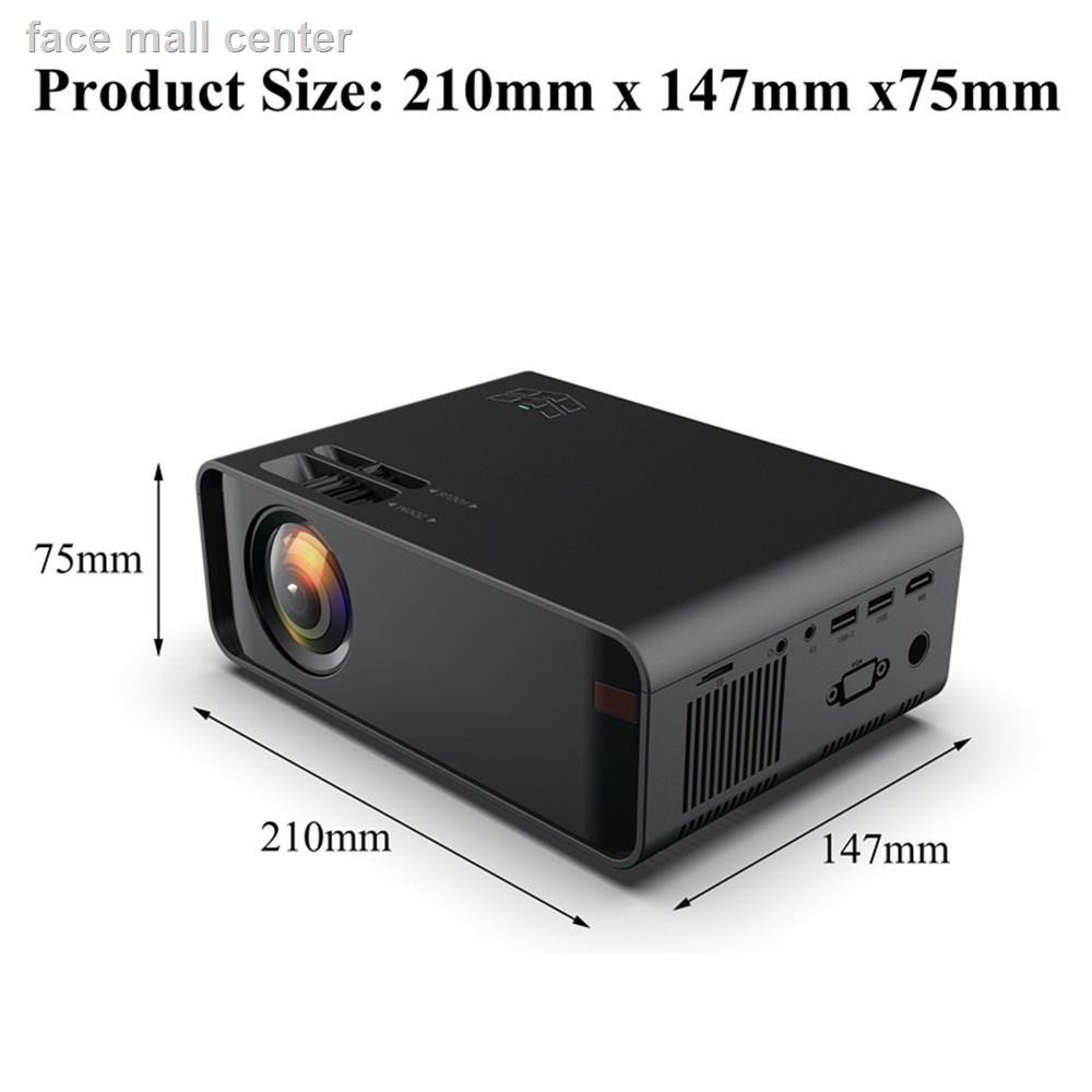 SaA7 ∏W80 Projector Support Full HD 1080P 3000 Lumens WIFI Bluetooth