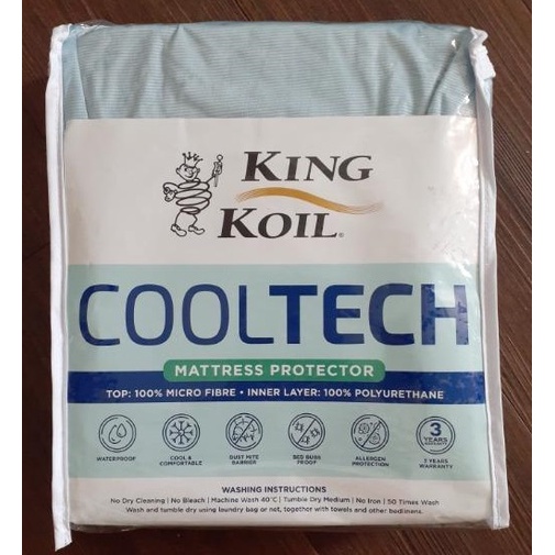 [ BEST DEAL ] King Koil COOLTECH Waterproof Mattress protector