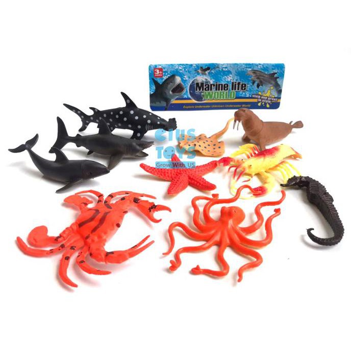 Rubber best sale animals toys