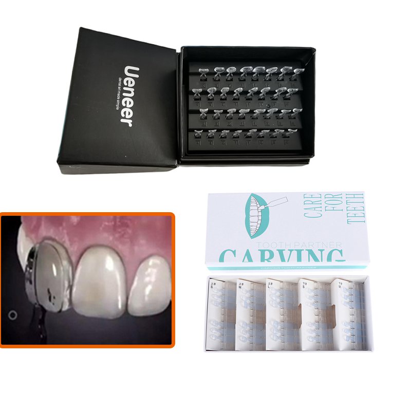 Dental Mould Composite Resin Veneers Light Cure Filling Anterior Front