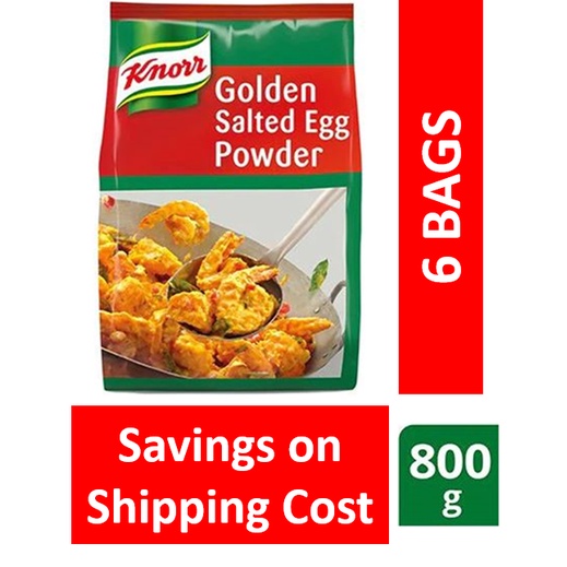 KNORR GOLDEN SALTED EGG POWDER 1 carton = 6 bags Shopee Malaysia