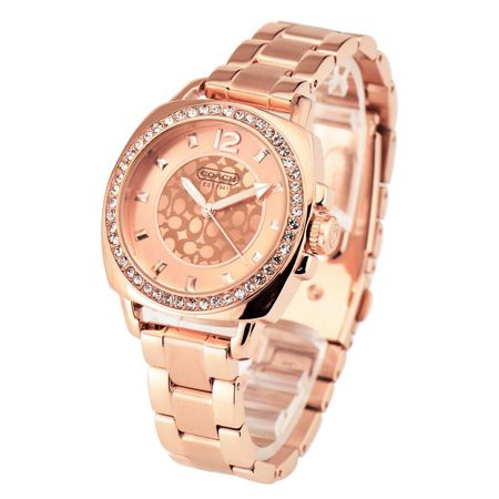 Rose gold boyfriend watch sales