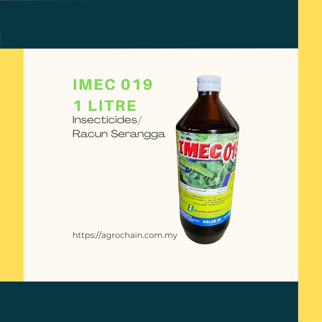 IMASPRO - IMEC 019 - 1 LITRE (RACUN SERANGGA/杀虫剂/INSECTICIDES) Pengawal ...