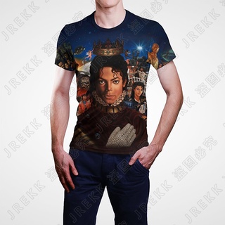 Fashion 3D Print Michael Jackson for Men/women Cool Short Sleeve MJ Pop  Rock Music T-Shirts Casual Summer Tops