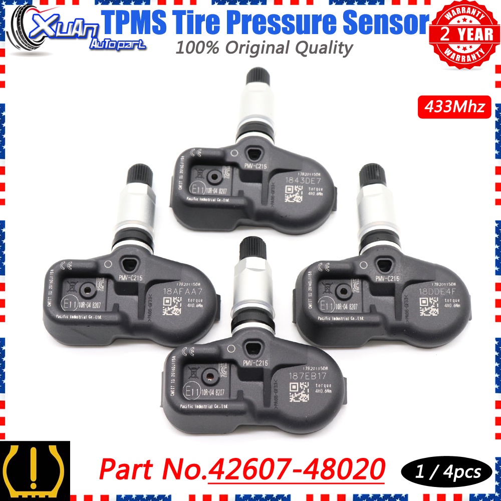 TPMS SENSOR TYRE AIR PRESSURE SENSOR 42607-48020, for Toyota, for RAV4