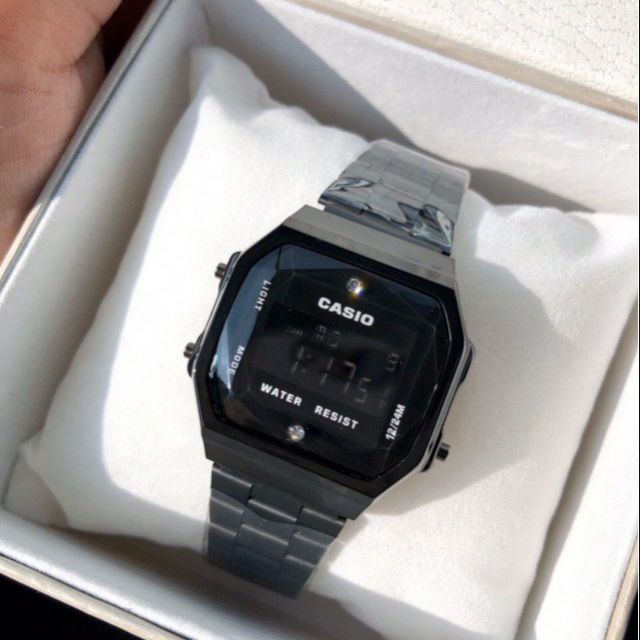 CASIO BLACK DIAMOND READYSTOCK jam casio black diamond Shopee