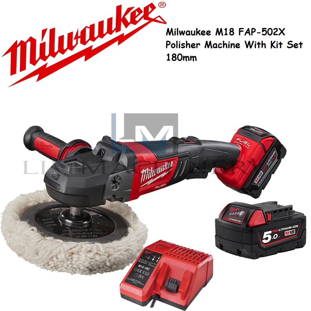 Milwaukee m18 polisher discount kit