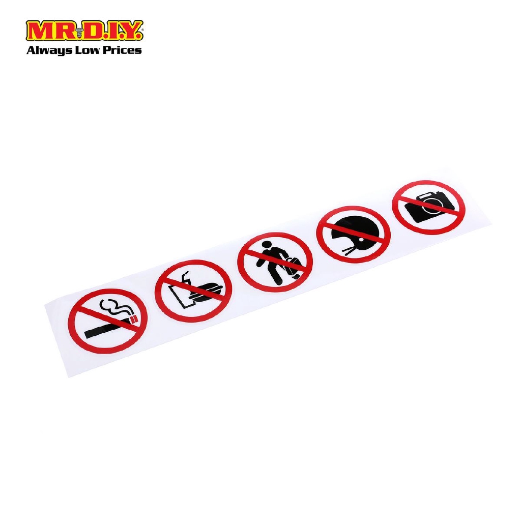 Safety Warning Sticker | Shopee Malaysia