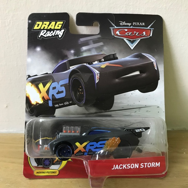 [NEW & ORIGINAL] CARS XRS DRAG RACING: JACKSON STORM | Shopee Malaysia