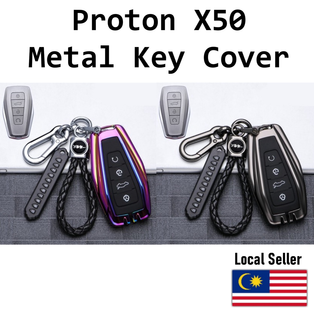 Proton X50 Fully Covered Metal Key Cover / Case | Shopee Malaysia