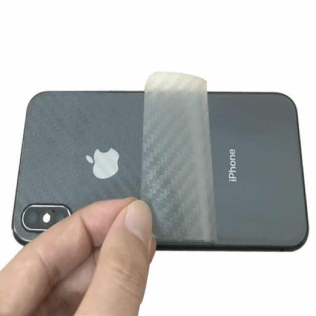 Xiami Note 10 pro black shark 123 2pro helo carbon fiber back sticker ...