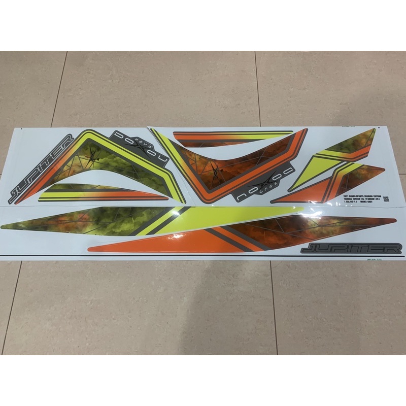 YAMAHA LAGENDA SRL 115 ZR SRL115FI JUPITER 115 - FI ( 29 ) BODY STICKER ...