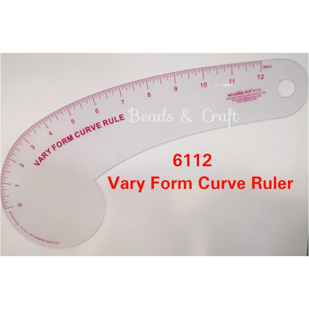 6112 Vary Form Curve Ruler/ Pembaris | Shopee Malaysia