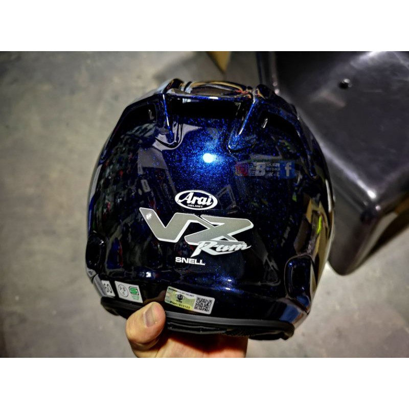 Original Arai Vz Ram Open Face Helmet - Glass Blue | Shopee Malaysia