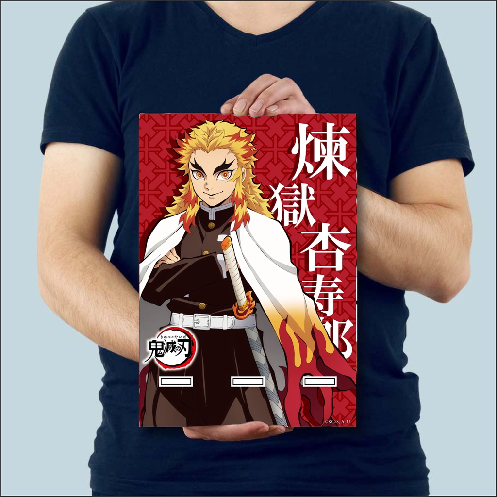 Poster A4 Anime Kimetsu No Yaiba/Demon Slayer Code B- Character Nezuko ...