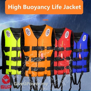 Life Vest Jacket Kids Adults Marine Safety Life Jacket For Outdoor Water Sport  Fishing Swimming Boating Surfing