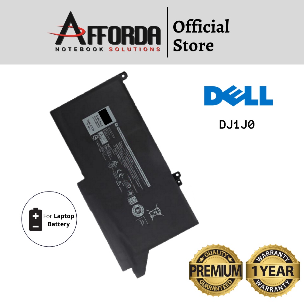 Dell DJ1J0 Notebook Laptop Battery | Shopee Malaysia