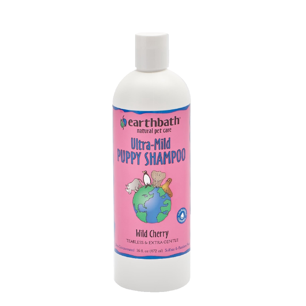 Earthbath UltraMild Puppy Shampoo Wild Cherry Flavour 472ml Shopee