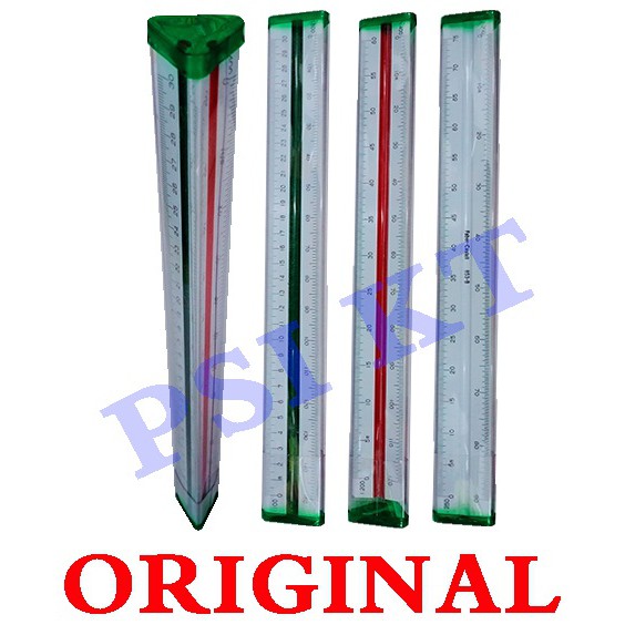 FABER-CASTELL TRIANGULAR REDUCTION SCALE 853 - B ( 1 PCS ) | Shopee ...