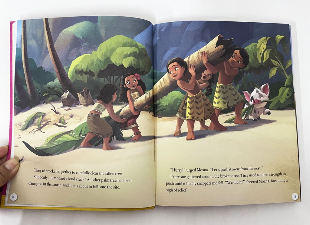 Disney Princess Story Book with 12 Princess Stories for Kids Bedtime