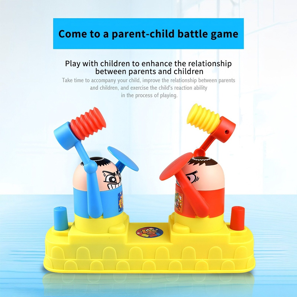 Battle Fight Robot Boxing Toy Two-Player Tabletop Game Two Control ...