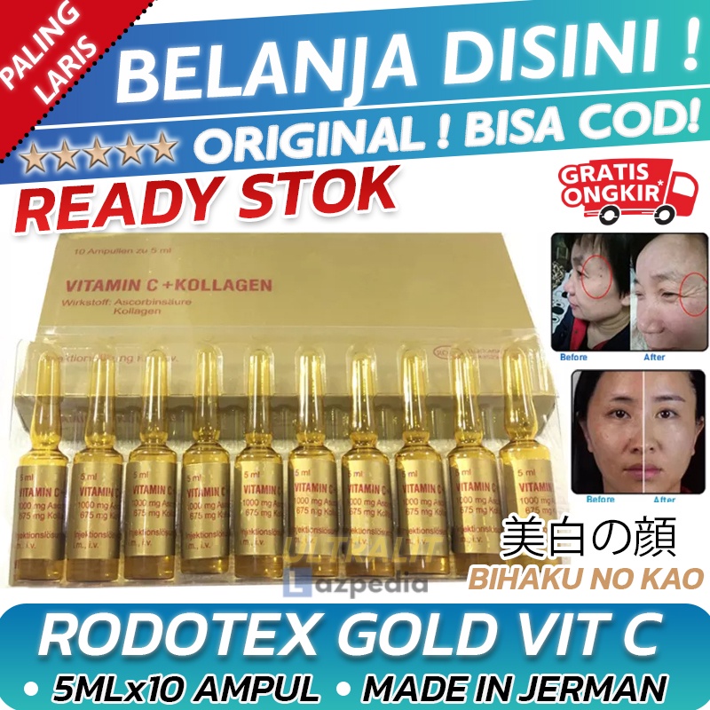 Rodotex Gold Injectable Vitamin C Collagen Original 100% Original ...