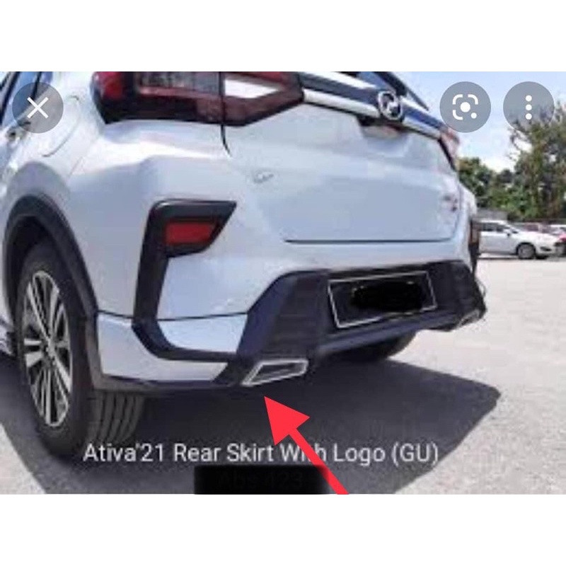 ATIVA 2021”GU REAR SKIRT PU NO PAINT | Shopee Malaysia