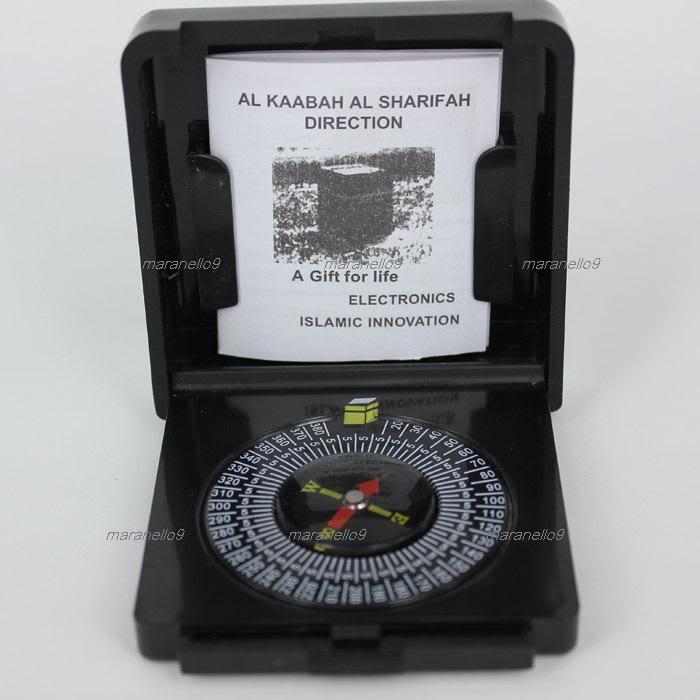 Great Islam Qibla Prayer Direction Finder Compass TS4+Booklet. Shopee