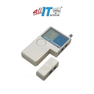 INTELLINET 351911 4-in-1 Cable Tester ( RJ-11 / RJ-45 / USB / BNC )