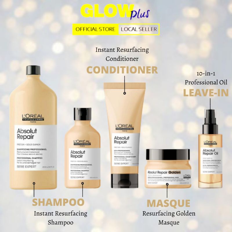 Loreal Professionnel Serie Expert Absolut Repair Shampoo / Conditioner