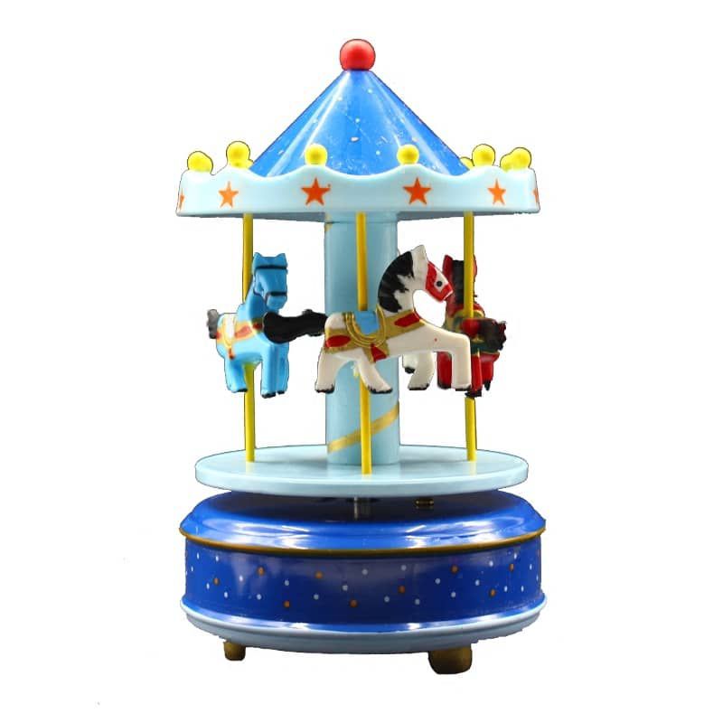 Outdoor christmas merry go round