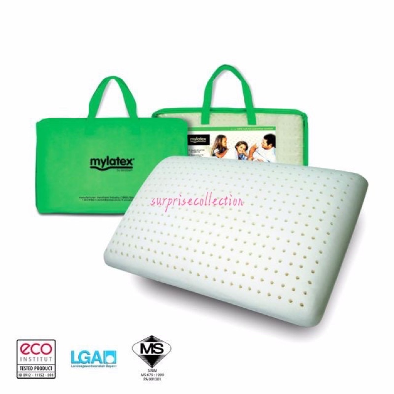 [Ready Stock] HB108 Mylatex / 100 Natural Latex Pillow Shopee Malaysia