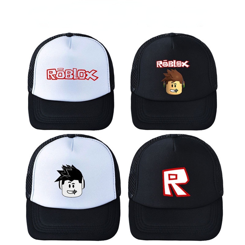 10 designs Roblox hat game surrounding black powder baseball cap net ...