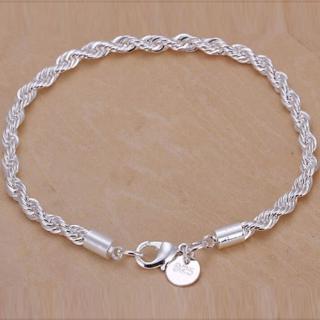 925 Sterling Silver Charm Bracelets & Bangles For Women Silver Jewelry  Accessories