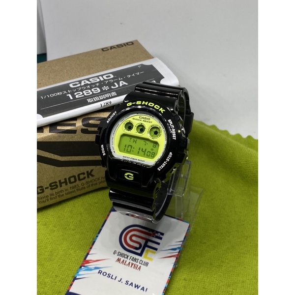 Original G-SHOCK DW-6900CS-1 1289 (ULVN)