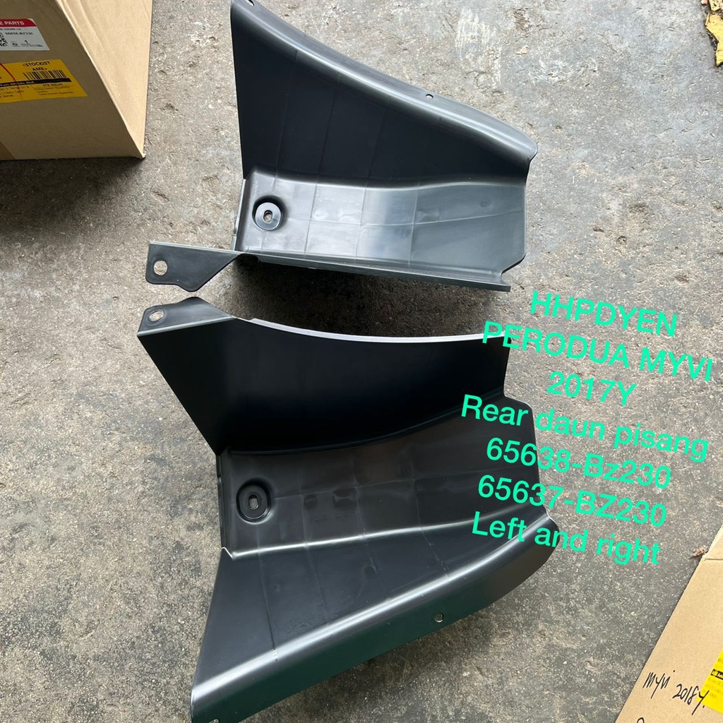 PERODUA MYVI 2018 YEAR REAR (LEFT / RIGHT) FENDER INNER PROTECTOR ...