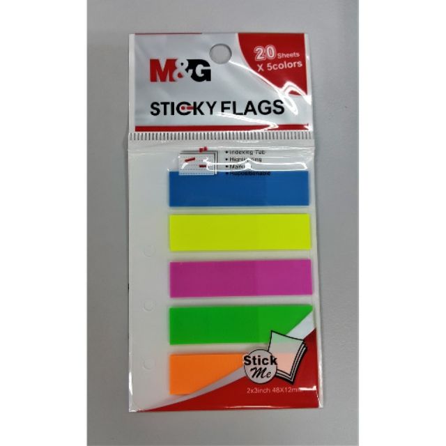 M&G Sticky Flags / Sticky Note (pack) | Shopee Malaysia
