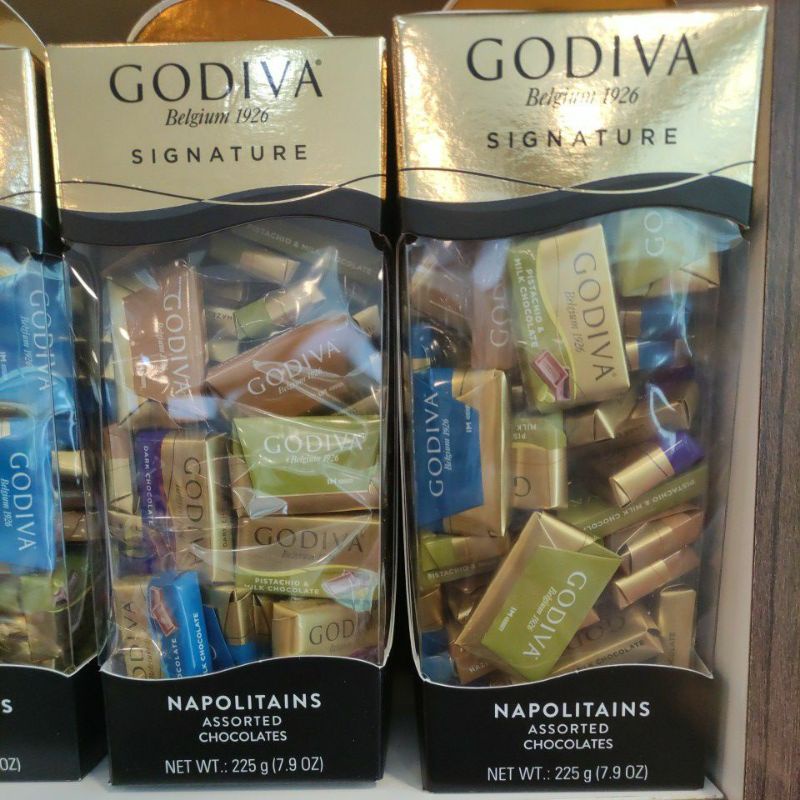 Godiva Towel Napolitains Assorted Chocolates 225g (Turkey) Shopee