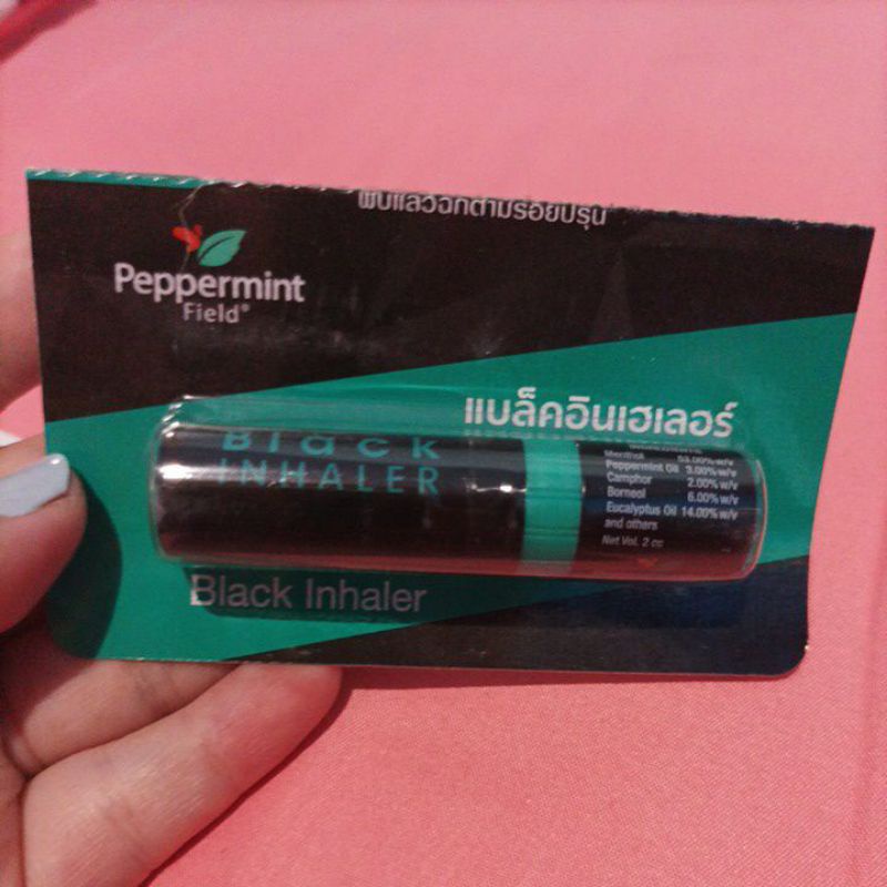 Peppermint Field Black Inhaler Nanon Korapat Bad Buddy | Shopee Malaysia