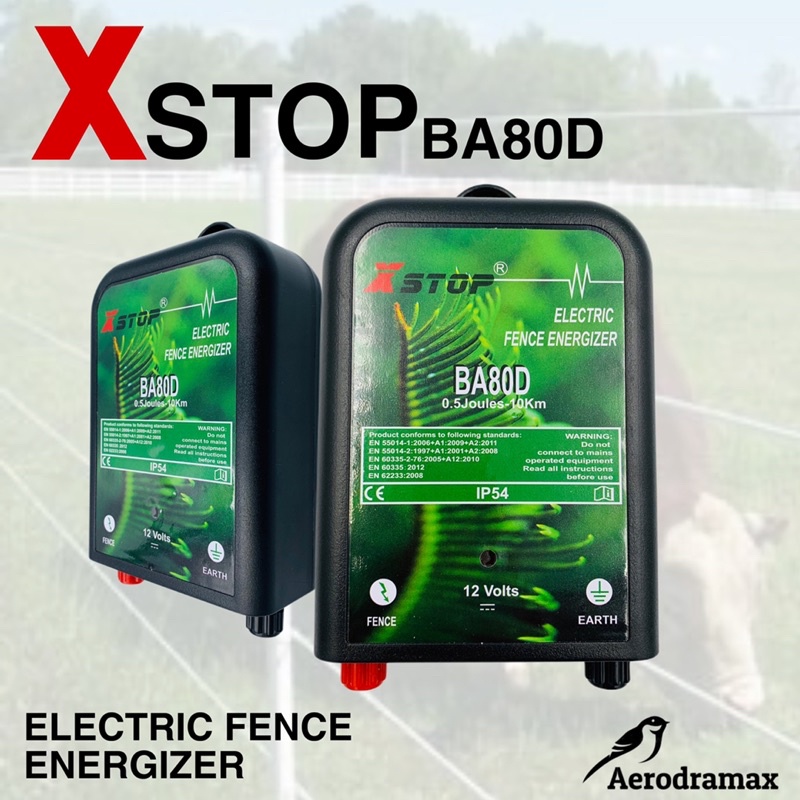 XSTOP BA80D Electric Fence Energizer (0.5Joules10Km) Shopee Malaysia