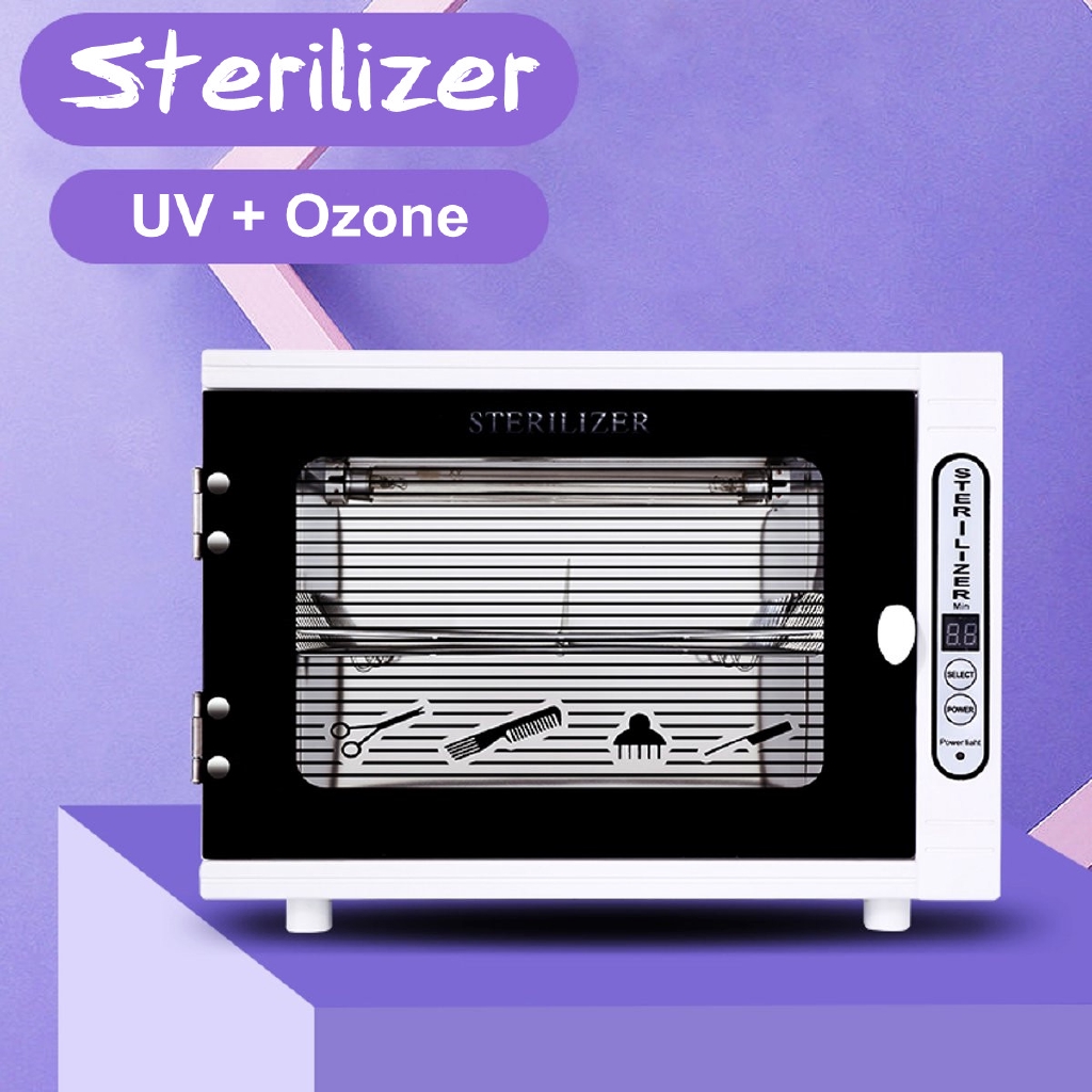 UV Ozone Sterilizer Cabinet Salon Beauty Nail Tools Towel - Main Image