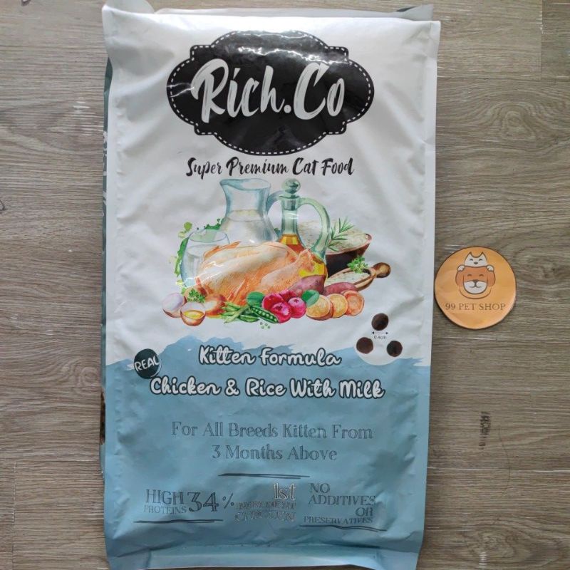 8Kg Rich. Co Super Premium Kitten Cat Food .(ship in box) Shopee Malaysia