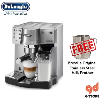 DeLonghi EC860M Coffee Machine with Milk Frother and Container