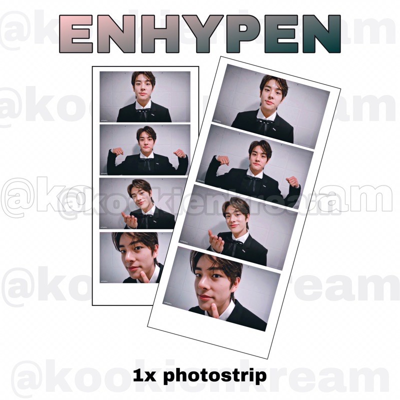 FANKIT ENHYPEN : JAKE PHOTOSTRIP X1 | Shopee Malaysia