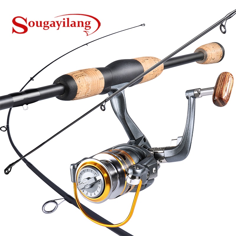 Sougayilang Fishing Rod and Reel Combo, Medium Malaysia